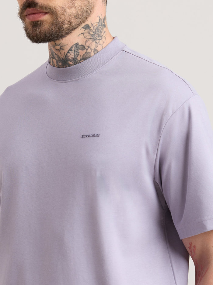 Nora - Loose Fit T-Shirt - Wisteria Purple
