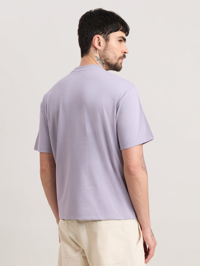 Nora - Loose Fit T-Shirt - Wisteria Purple