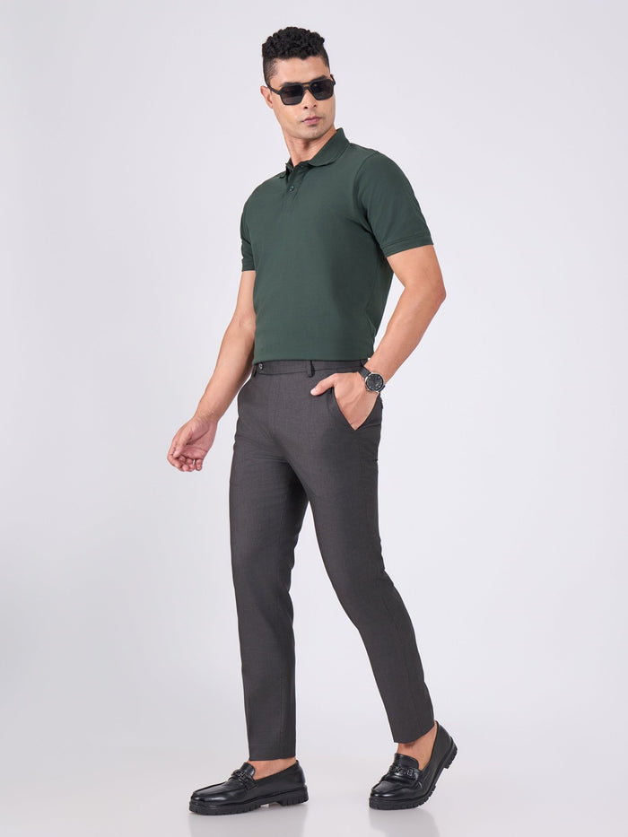 Men's Polo T-Shirt - bottle green