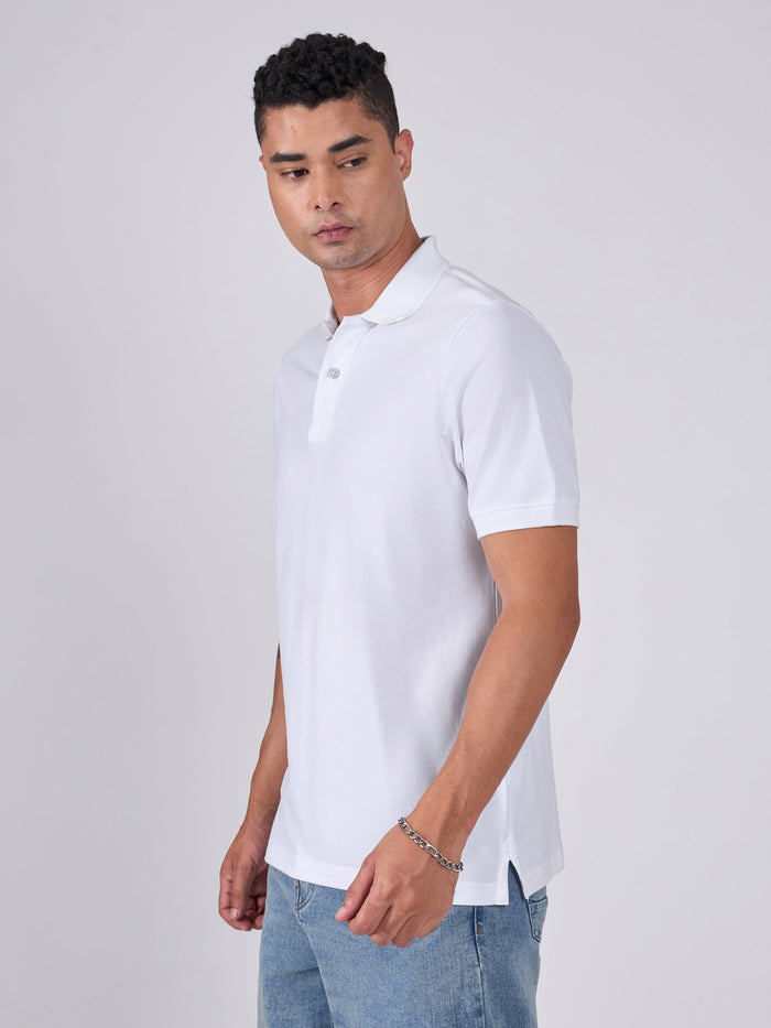 Men's Polo T-Shirt - white