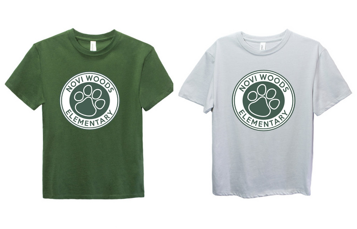 Novi Woods T-shirt, Round Logo