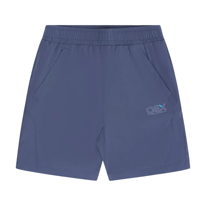 OEX Junior's 2-Piece Co-Ord Set – Dusky Blue   (T-Shirt & Shorts)