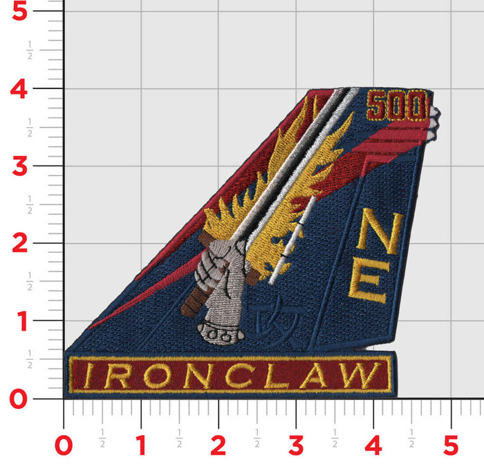 Official VAQ-136 Gauntlets Ironclaw Tail Flash Patch