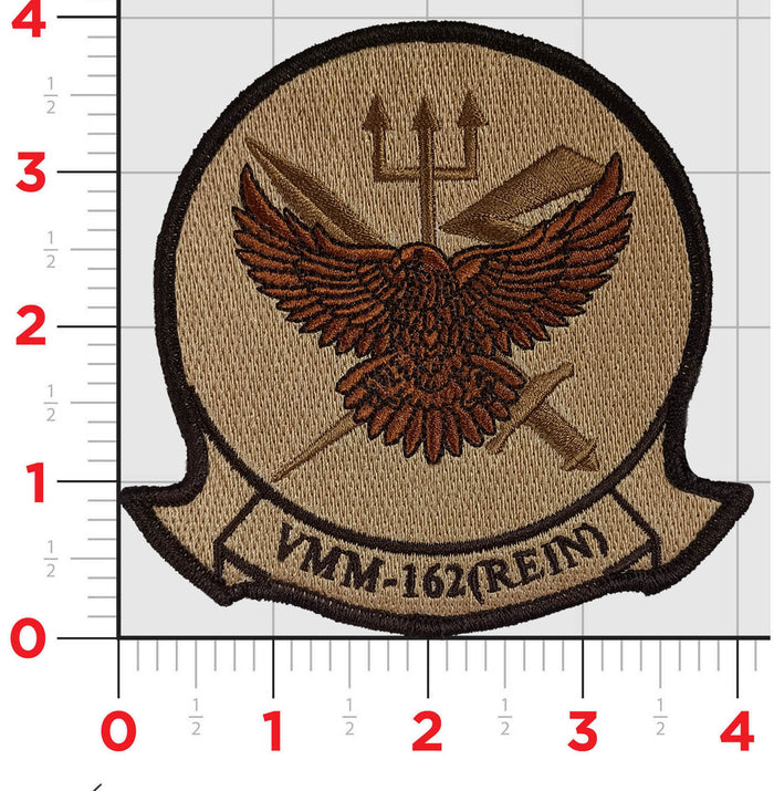 Official VMM-162 Golden Eagles 26th MEU Deployment Patch