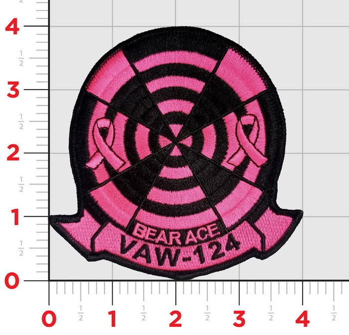 Officially Licensed US Navy VAW-124 Bear Aces Squadron Patches