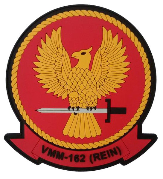 Officially Licensed VMM-162 Golden Eagles REIN PVC Patch
