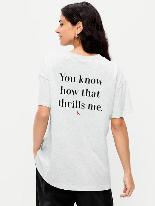 Old Navy x The Devil Wears Prada Oversized T-Shirt for Adults