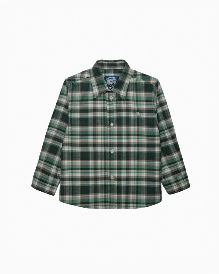 Chelsea Clothing Company Shirt Oliver Shirt in Green Check