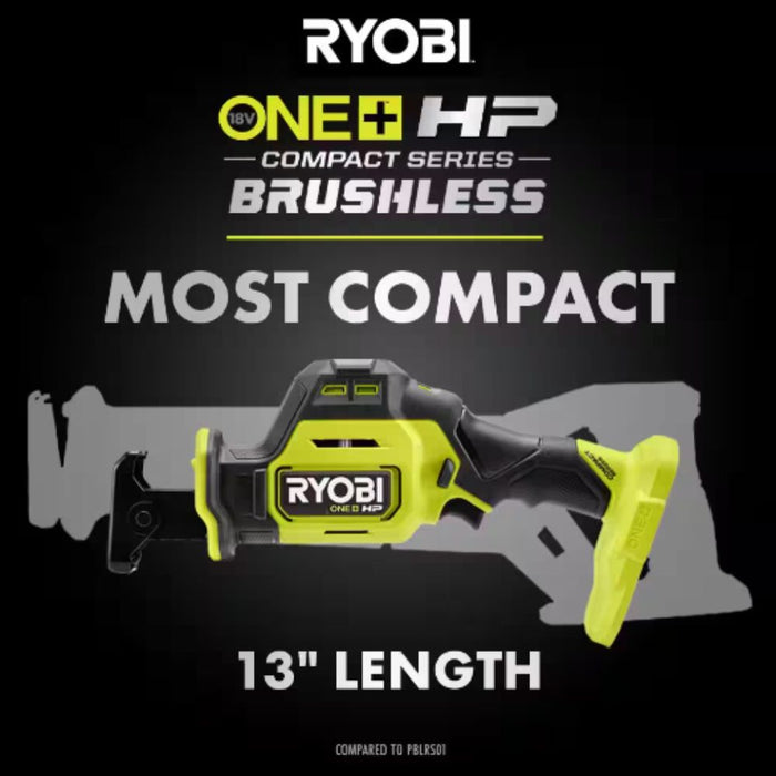ONE+ HP 18V Brushless Cordless Compact One-Handed Reciprocating Saw
