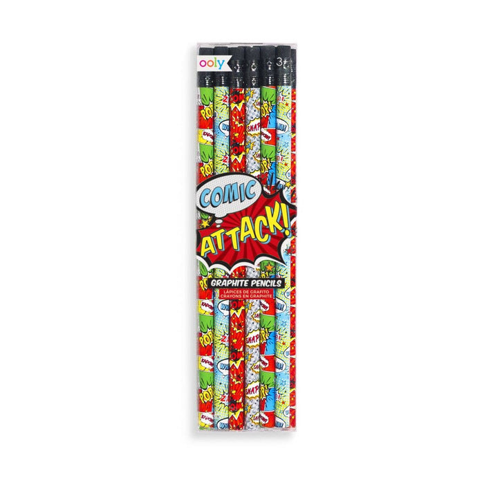 OOLY Comic Attack Pencils