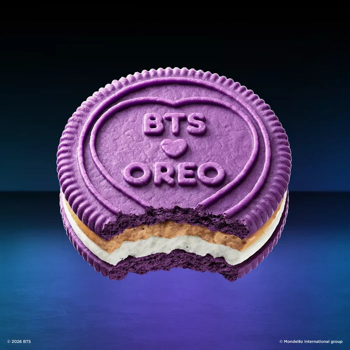 OREO x BTS Sandwich Cookies Brown Sugar Pancake Flavor Creme Limited Edition