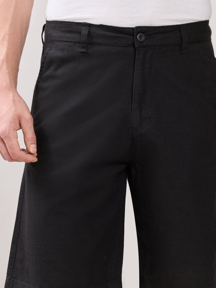 Origin - Regular Fit Shorts-  Black