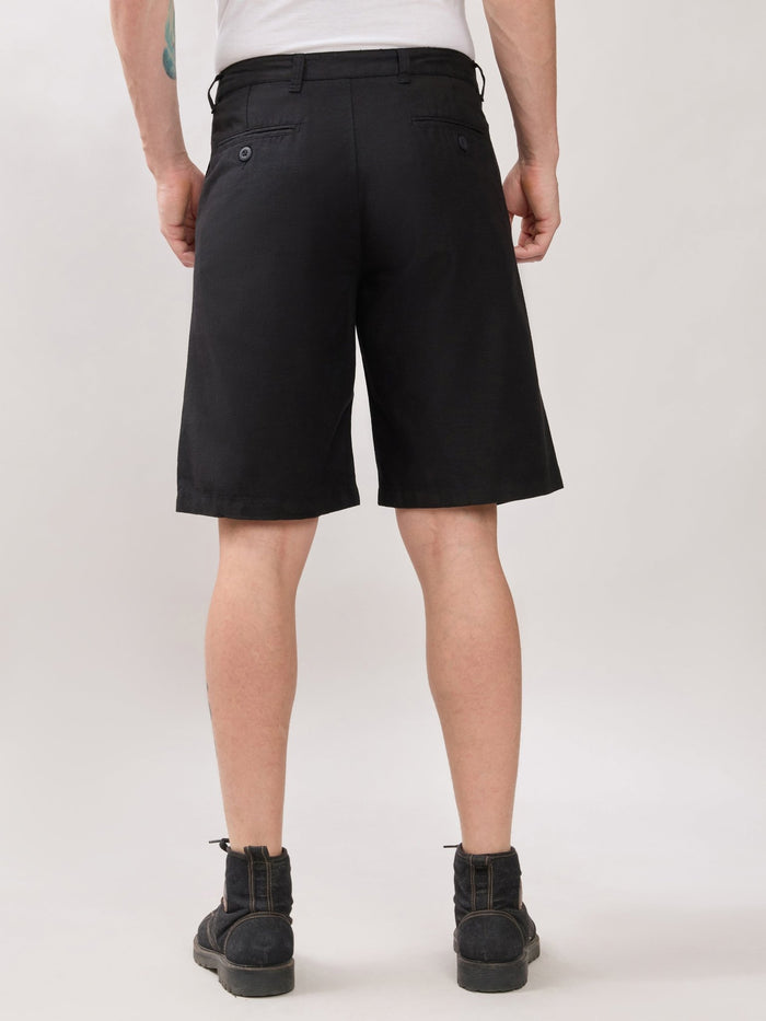 Origin - Regular Fit Shorts-  Black