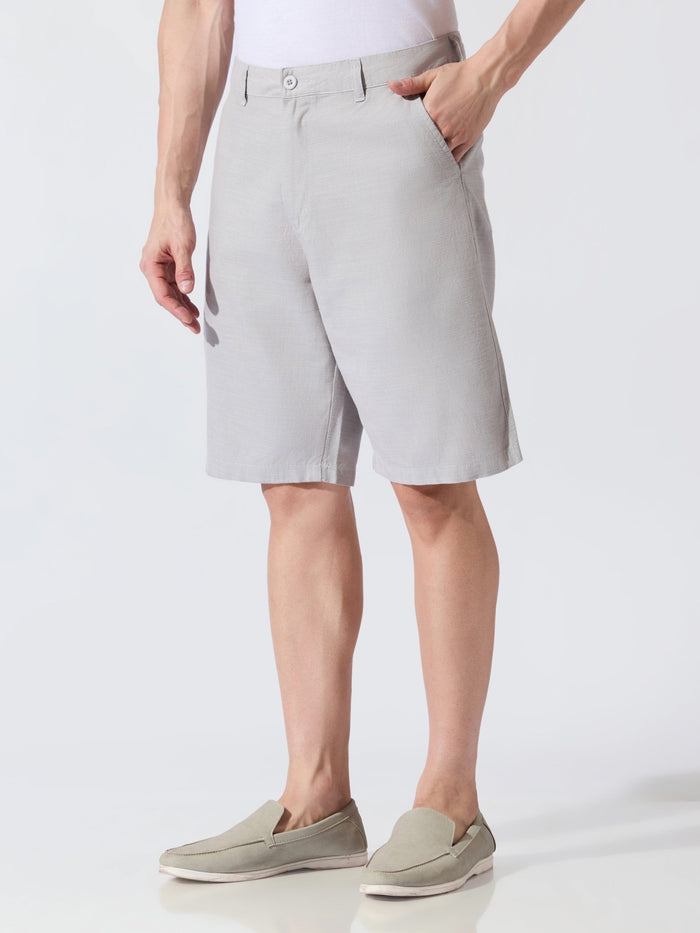 Origin - Regular Fit Shorts-  Light Grey