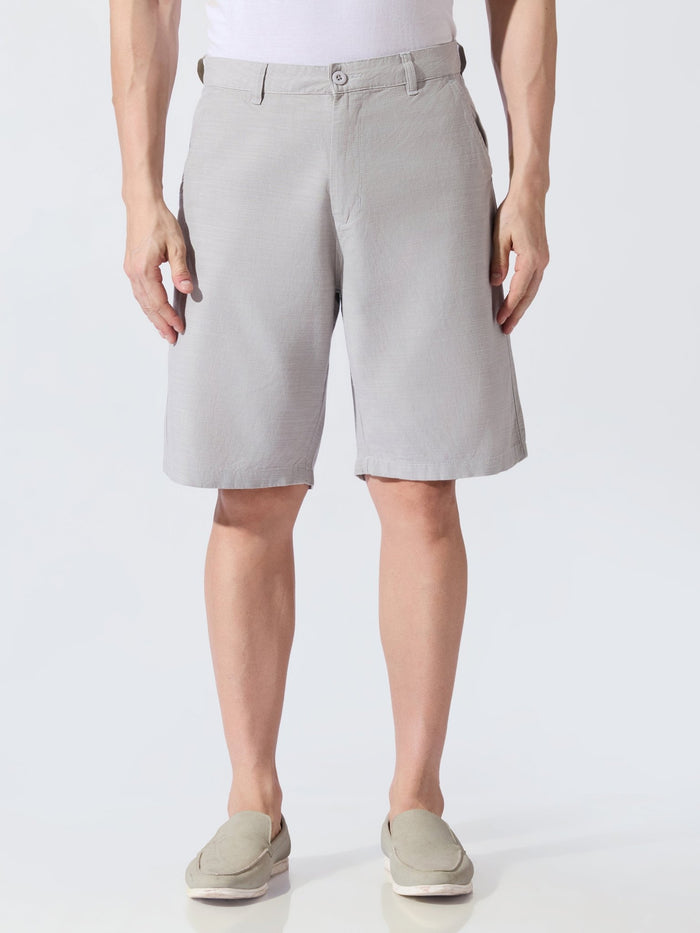 Origin - Regular Fit Shorts-  Light Grey