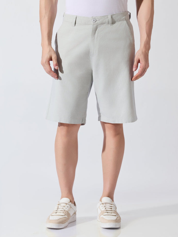 Origin - Regular Fit Shorts-  Light Pistachio