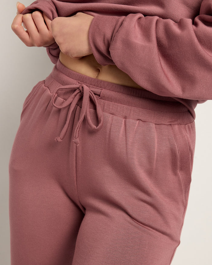 Rose $|& SEAS Over the Clouds Jogger - SOF Full Front