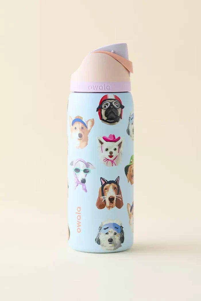 Owala UO Exclusive Dog Collage FreeSip