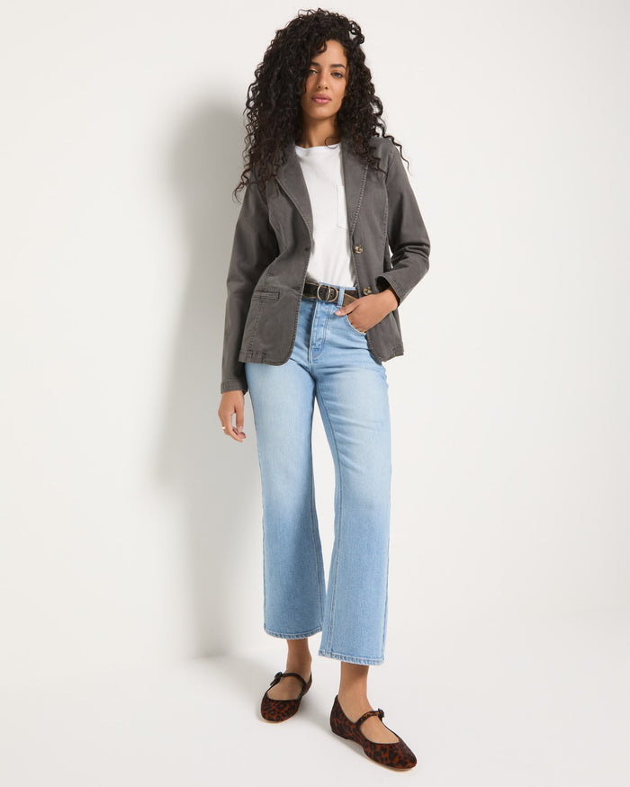 Charcoal $|& SEAS Pacific Heights Blazer - UGC On Fig