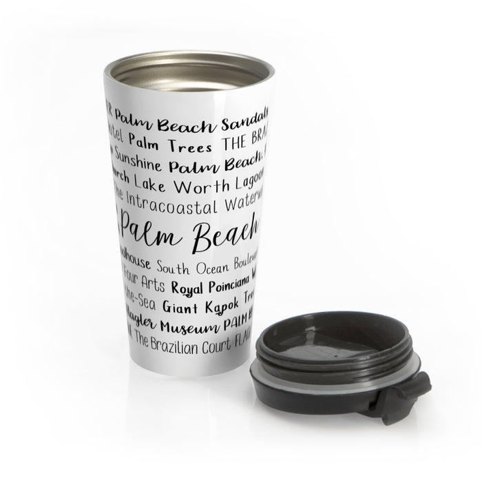 Palm Beach, FL Travel Mug