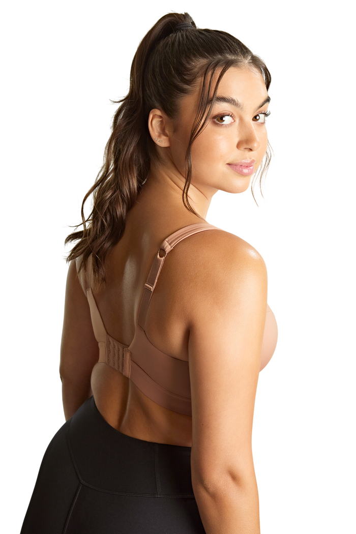 Panache Sport Endurance Wired Non Padded Sports Bra Dusty Rose