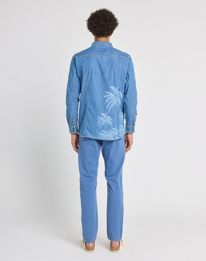 dening chino aqua PULLIN