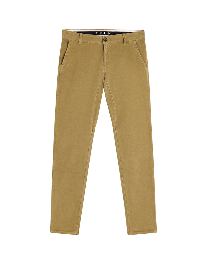 pantalon chino velours land PULLIN en coton
