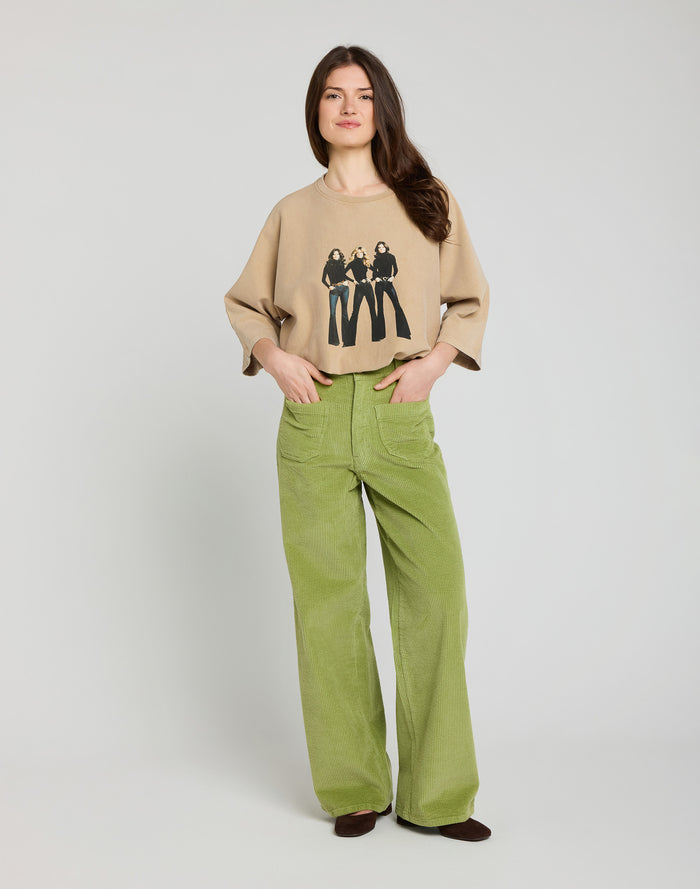 PANTALON JANE VELOURS CORDGREENY