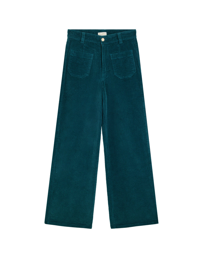 PANTALON JANE VELOURS CORDVERDO