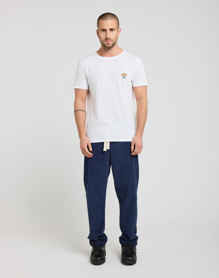 PANTALON LOOSE VELOURS ROYDEEPBLUE