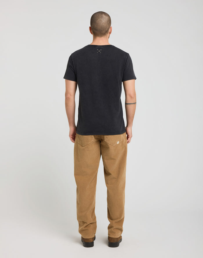 PANTALON MID LOOSE VELOURS ROYLATTE