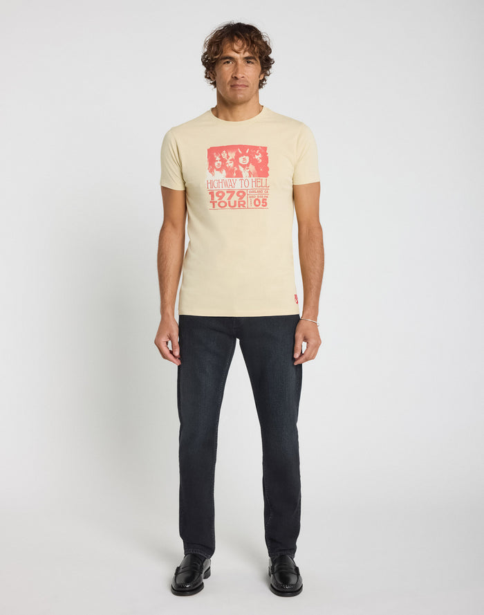 pantalon regular fader PULLIN en coton