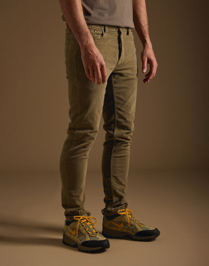 pantalon regular land PULLIN en coton