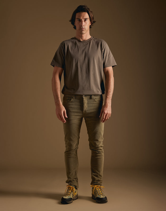 pantalon regular land PULLIN en coton