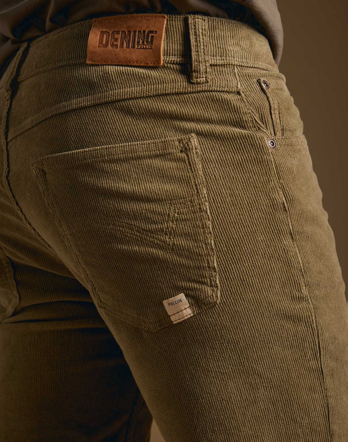 pantalon regular land PULLIN en coton