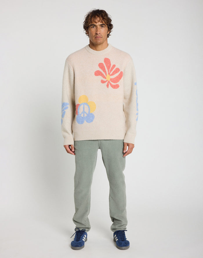 pantalon regular drizzle PULLIN en coton