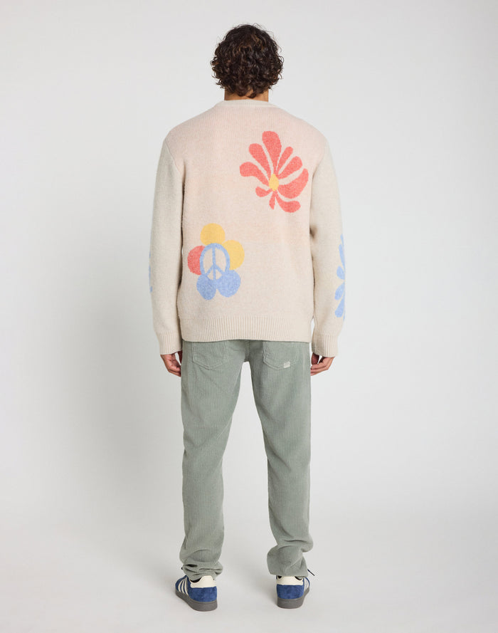 pantalon regular drizzle PULLIN en coton