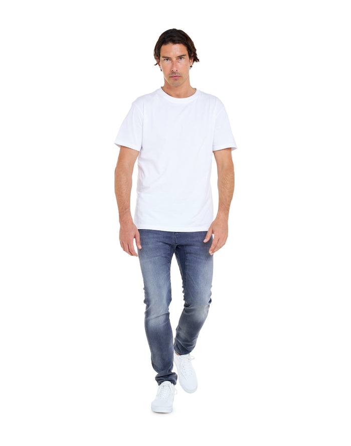 pantalon straight ciment PULLIN en coton