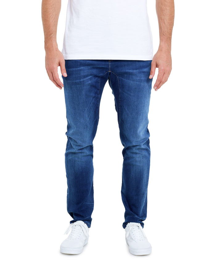 pantalon straight west PULLIN en coton
