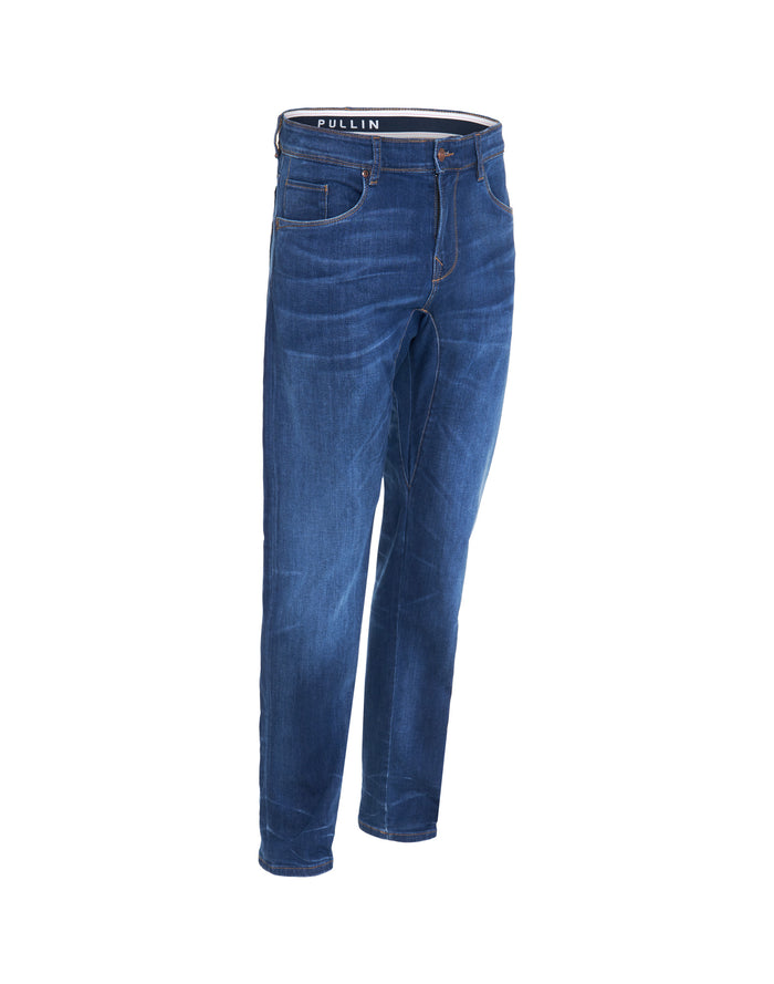 pantalon straight west PULLIN en coton