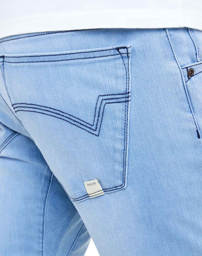 pantalon tapered babs PULLIN en coton