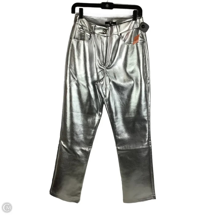 Pants Other By 7 For All Mankind In Silver, Size: S