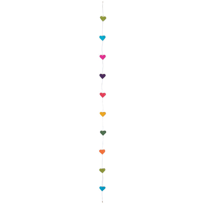 Paper Heart Garland