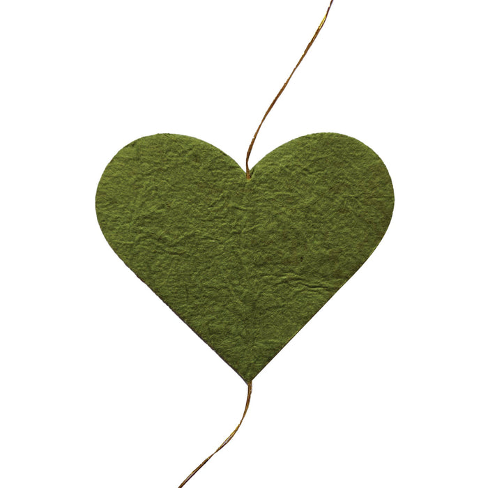 Paper Heart Garland