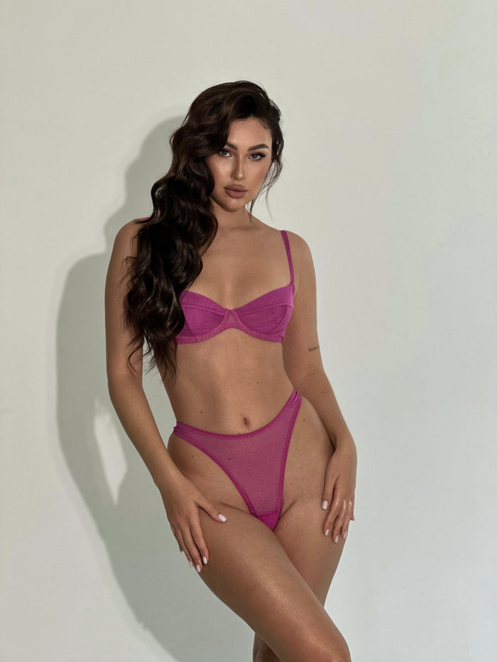 Parabola Fuchsia bra
