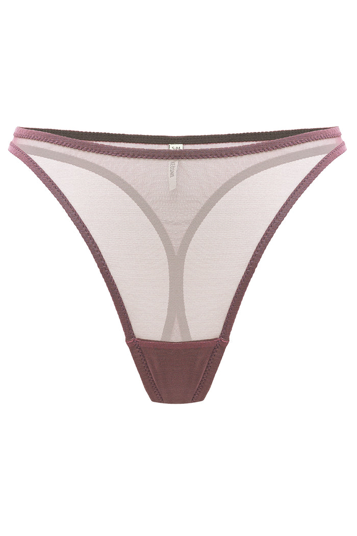 Parabola Mocha high waisted thongs