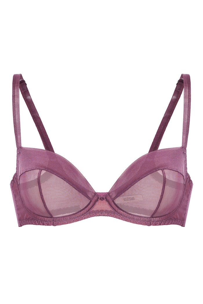 Parabola Plum bra