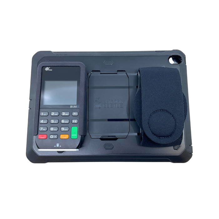 Black PAX D190 Sled with Alien Tape on tablet case
