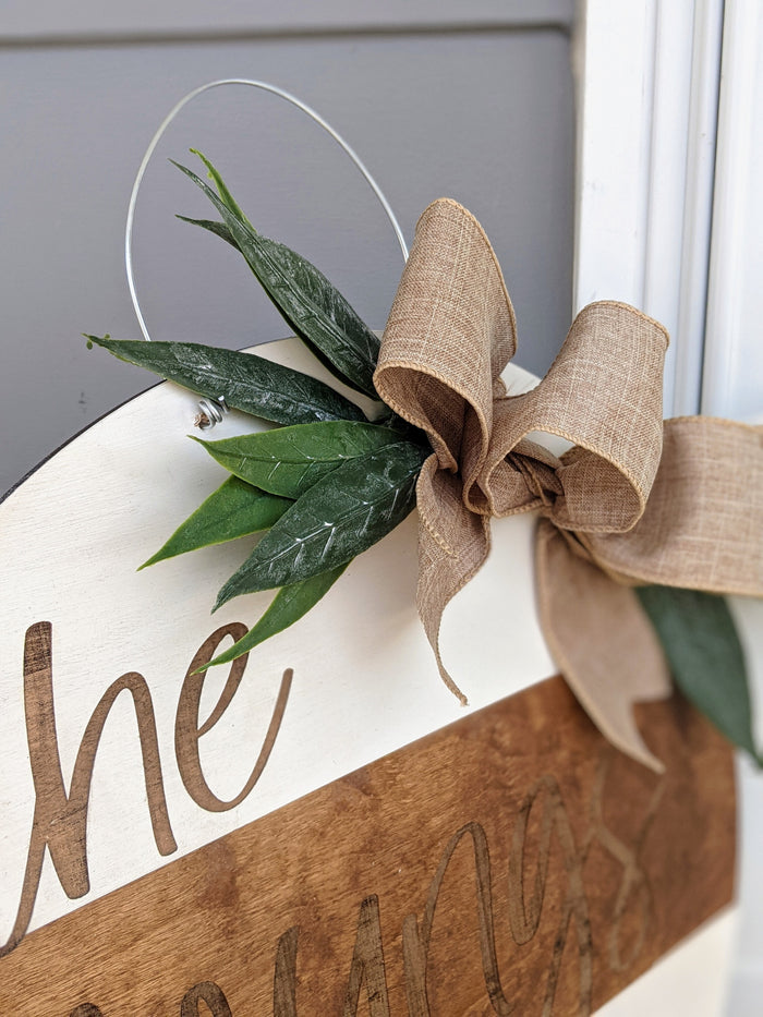 Personalized Door Hanger