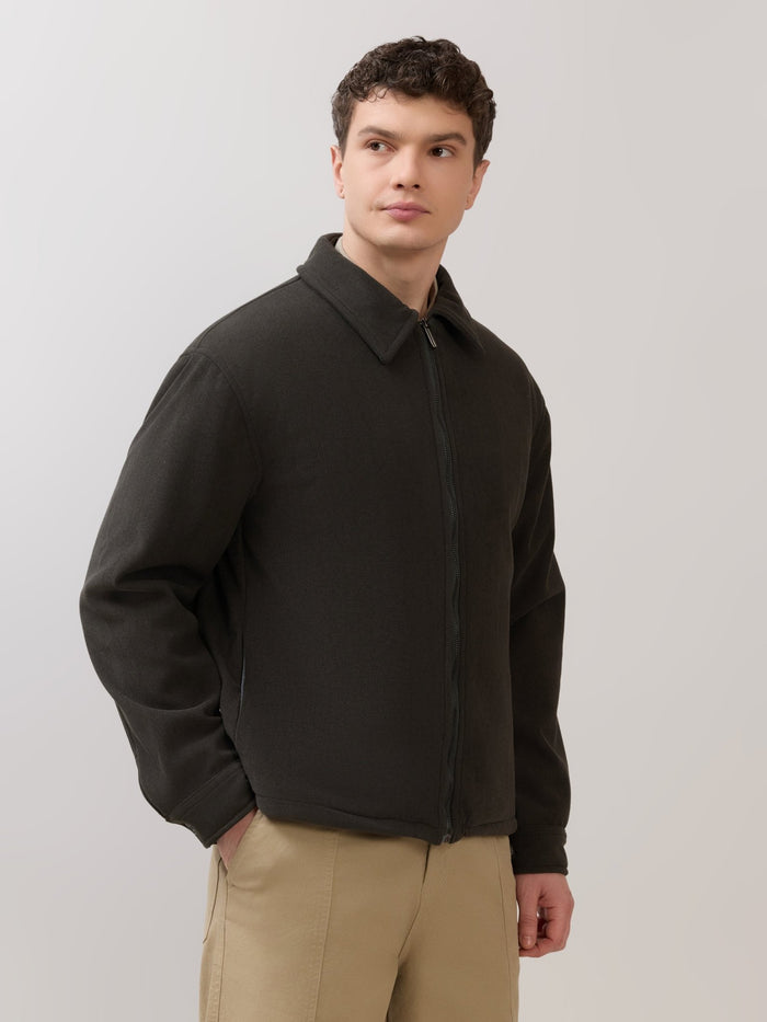 Petal - Relaxed Zip Jacket - Green